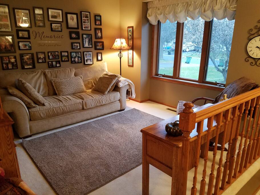 Living room on main level