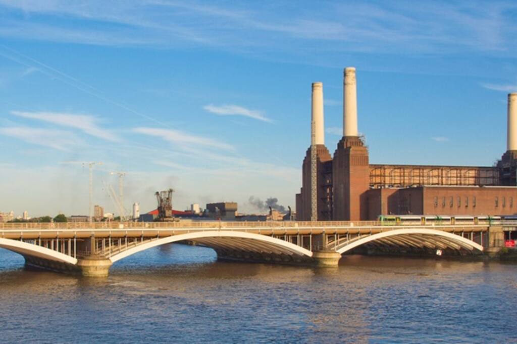 Nearby Battersea Power Station