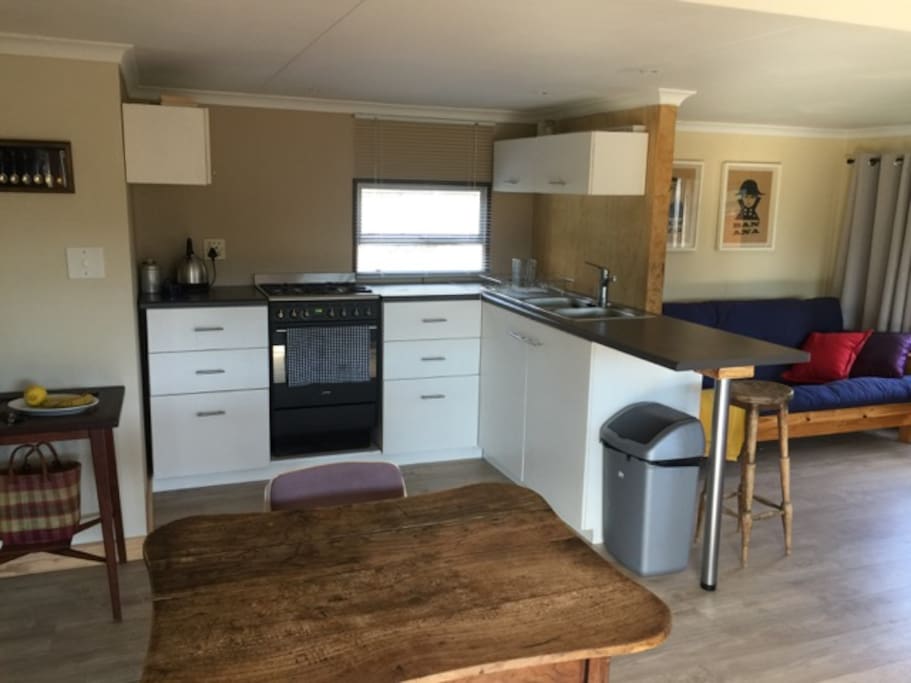 Open plan kitchen