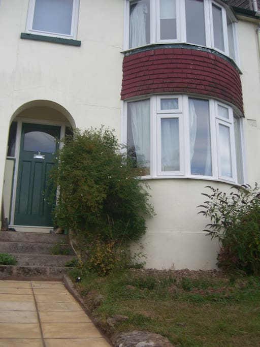 This photo shows the outside of our house, which may help you find it.