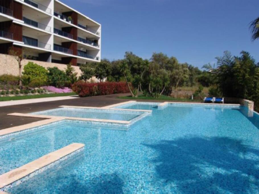 Pool and gardens