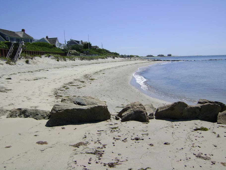 Take a walk along the beach