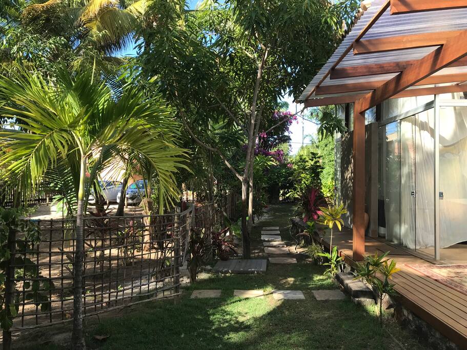 Lateral da casa