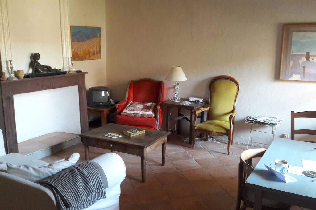 The living room