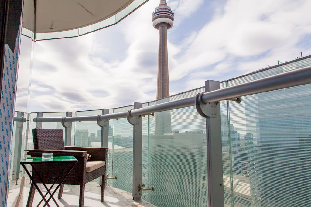 Balcony with the views