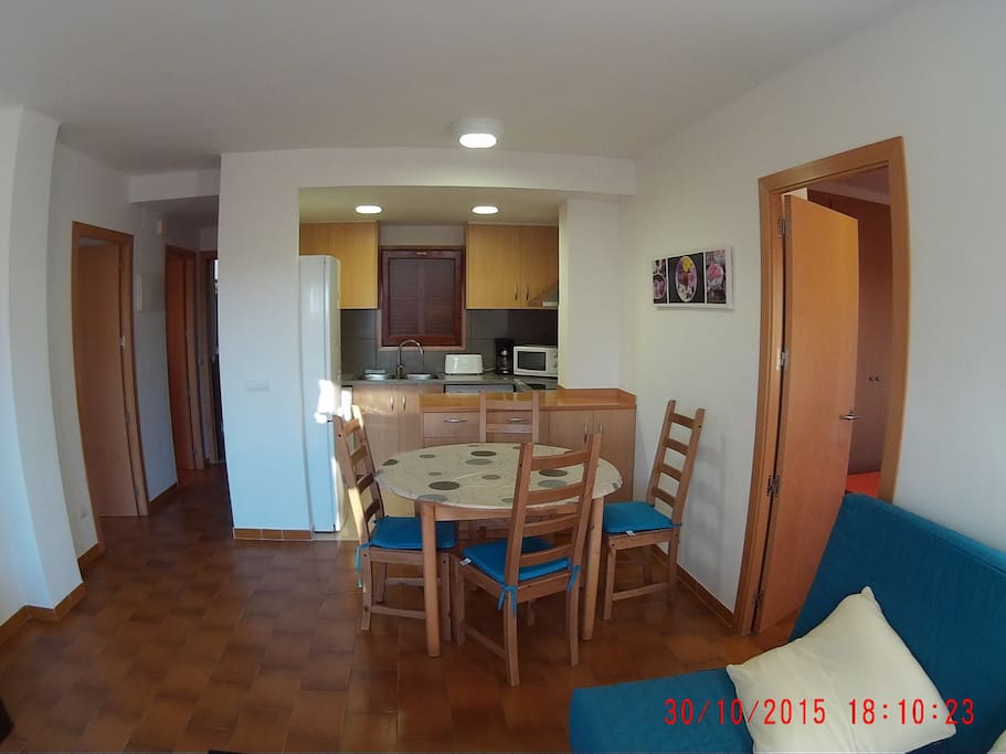 Comedor y cocina americana