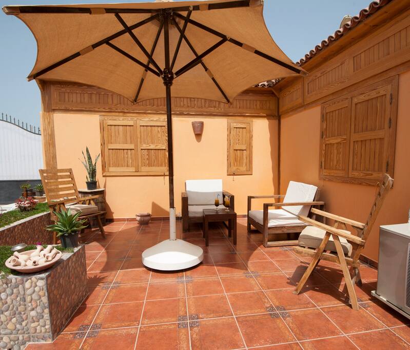 Your private terrace area