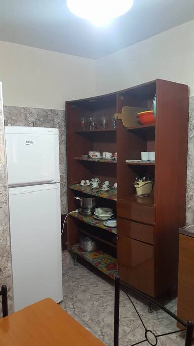 An quipped kitchen.