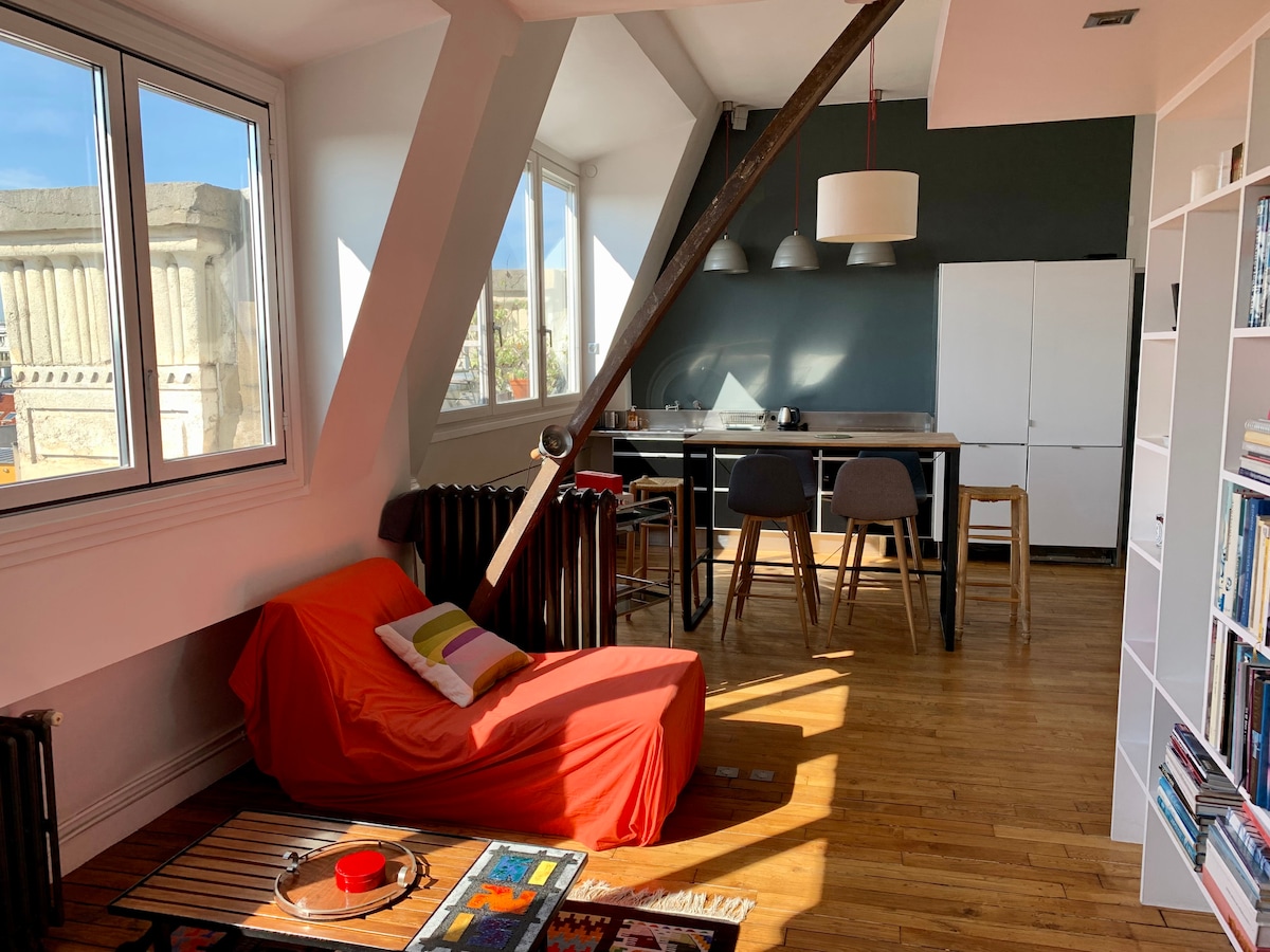 Proprietà Airbnb di successo: Le Marais : Modern loft with amazing view of Paris a Paris 3e Arrondissement