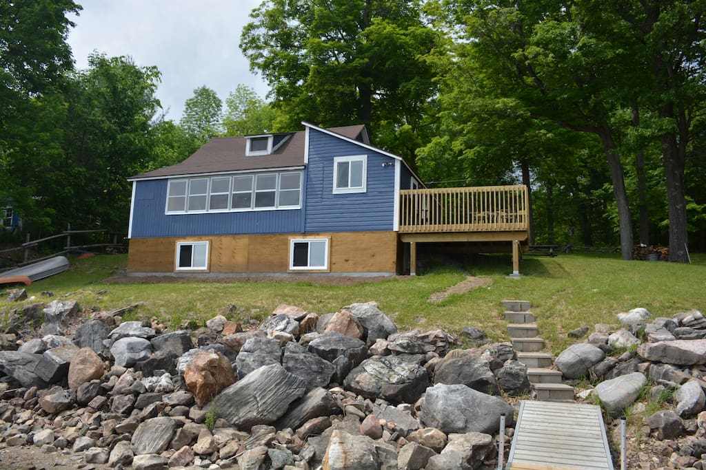 Cottage from the dock