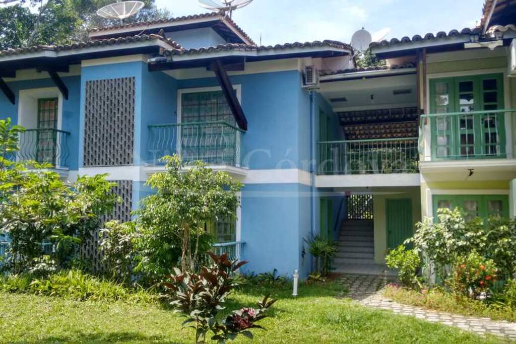 Fachada do prédio - apartamento andar superior