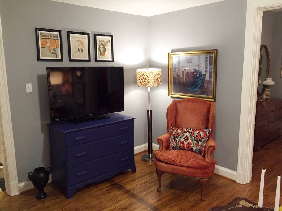 Vintage and Modern Living Room