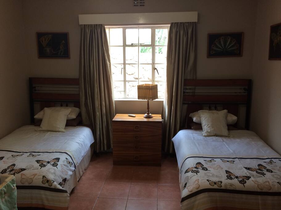 Main bedroom with air conditioner