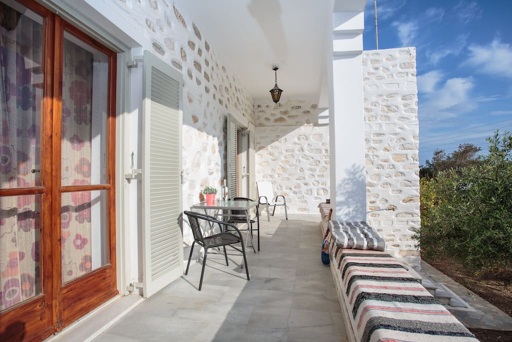 Vila Melpomeni - West balcony
