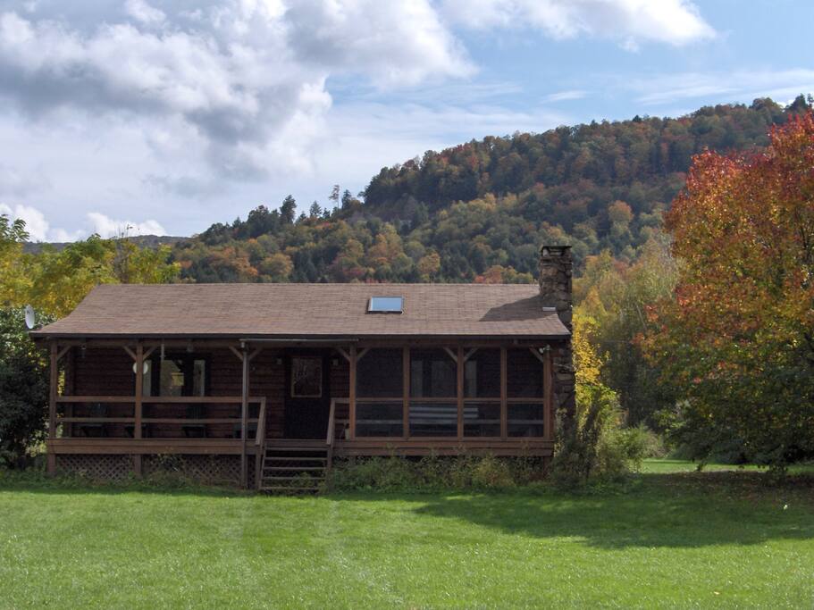 Catskill Mountain Riverside Cabin Cabins for Rent in Downsville, New