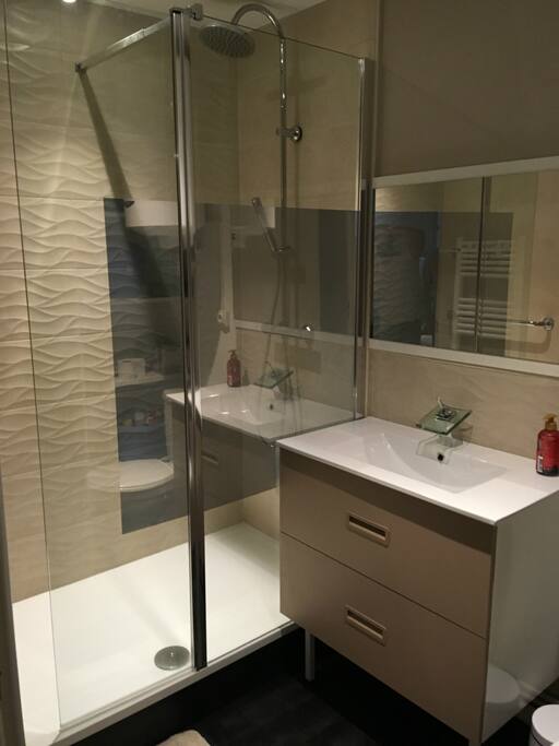 Salle de bain avec WC (au RDC)