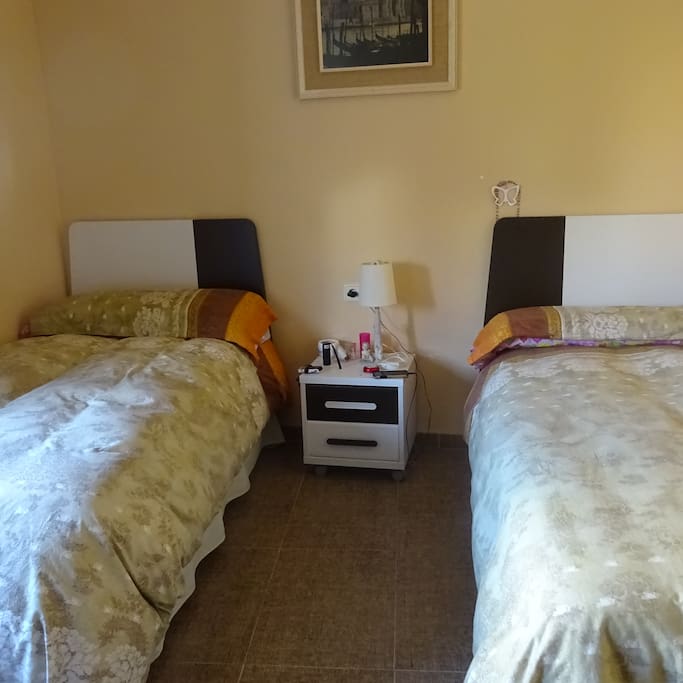 Habitación con camas individuales