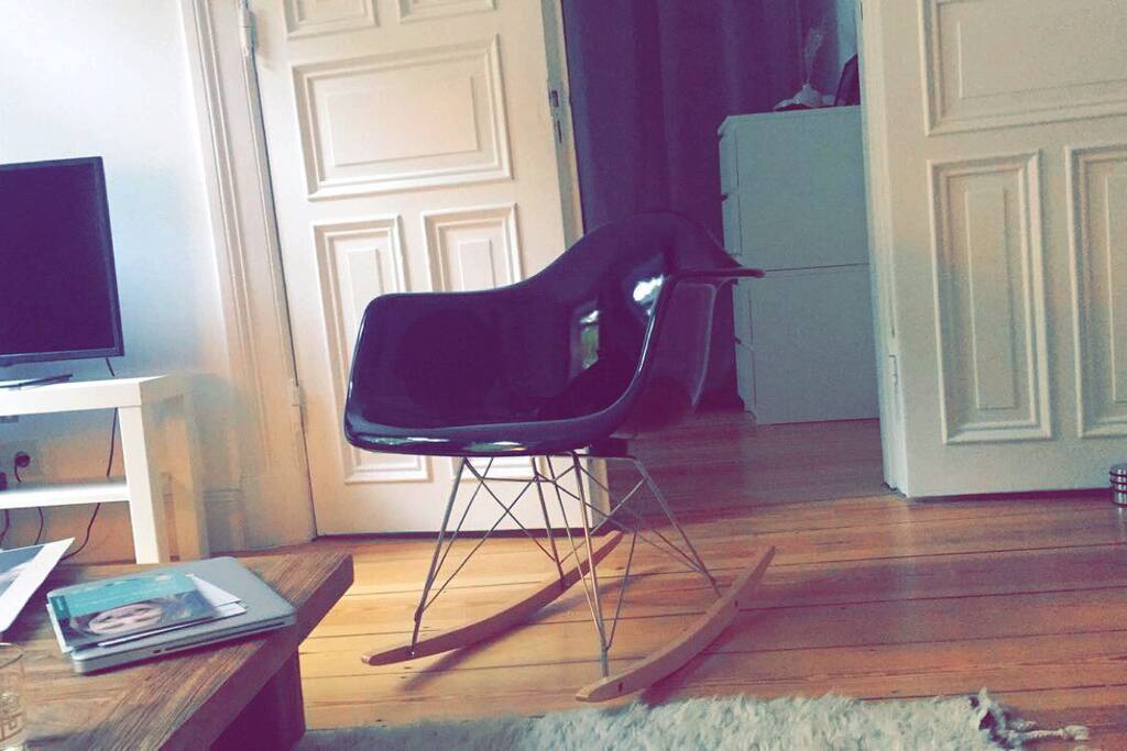 Ein Blick ins Wohnzimmer..