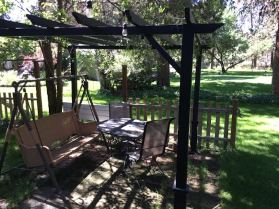 Guest Cabin Patio