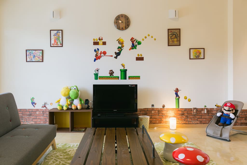 #Mario House Living