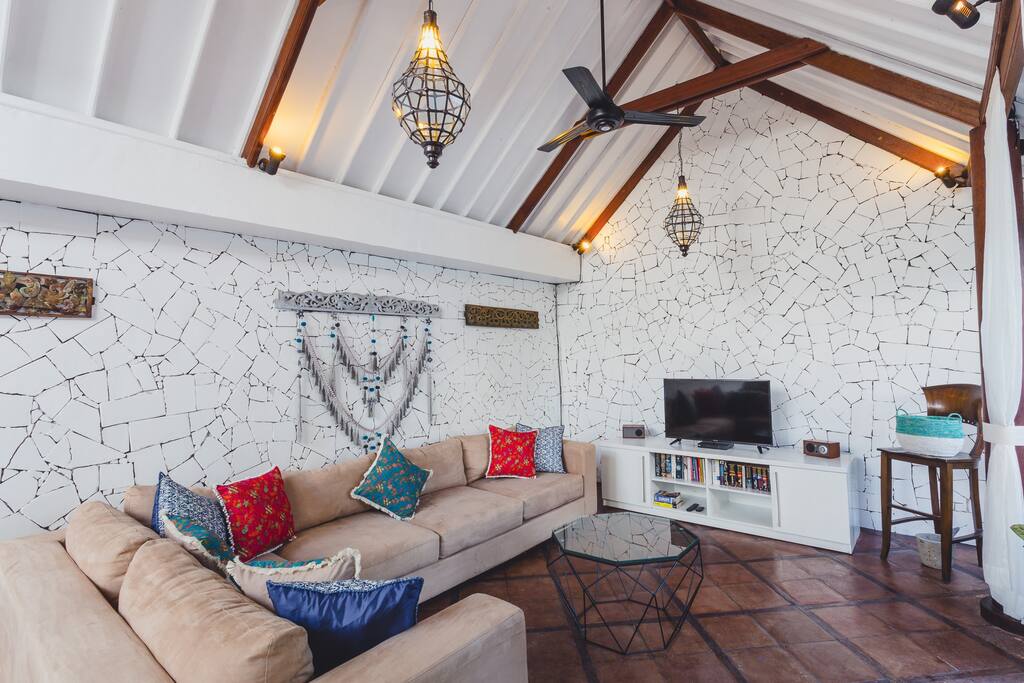 Comfortable and chic lounge area