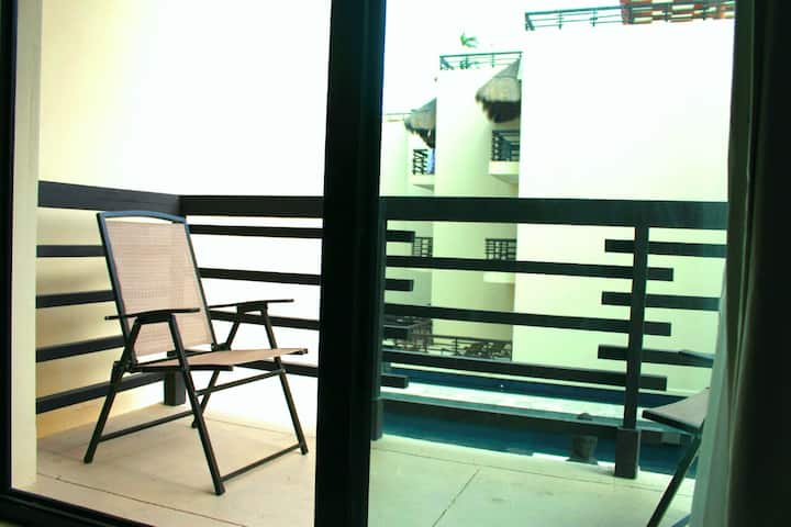 Seaview Studio Aldeathai Wifi+pool+gym+parking 5av - Playa del Carmen