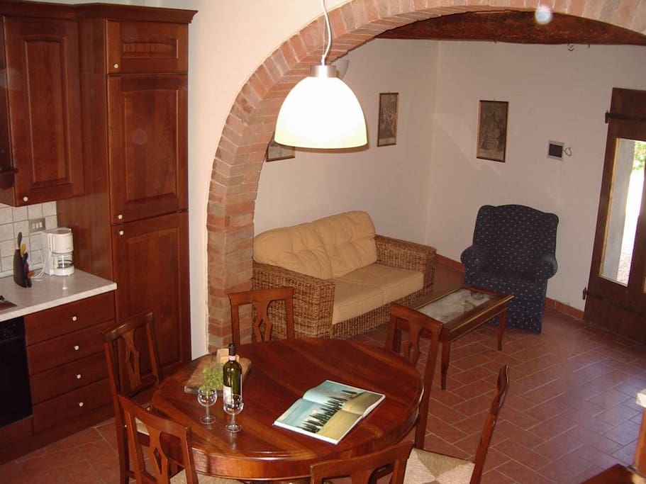 kitchen-living room