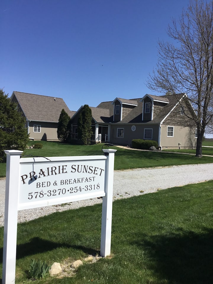 Prairie Sunset Bed and Breakfast Arthur, IL Airbnb Airbnb