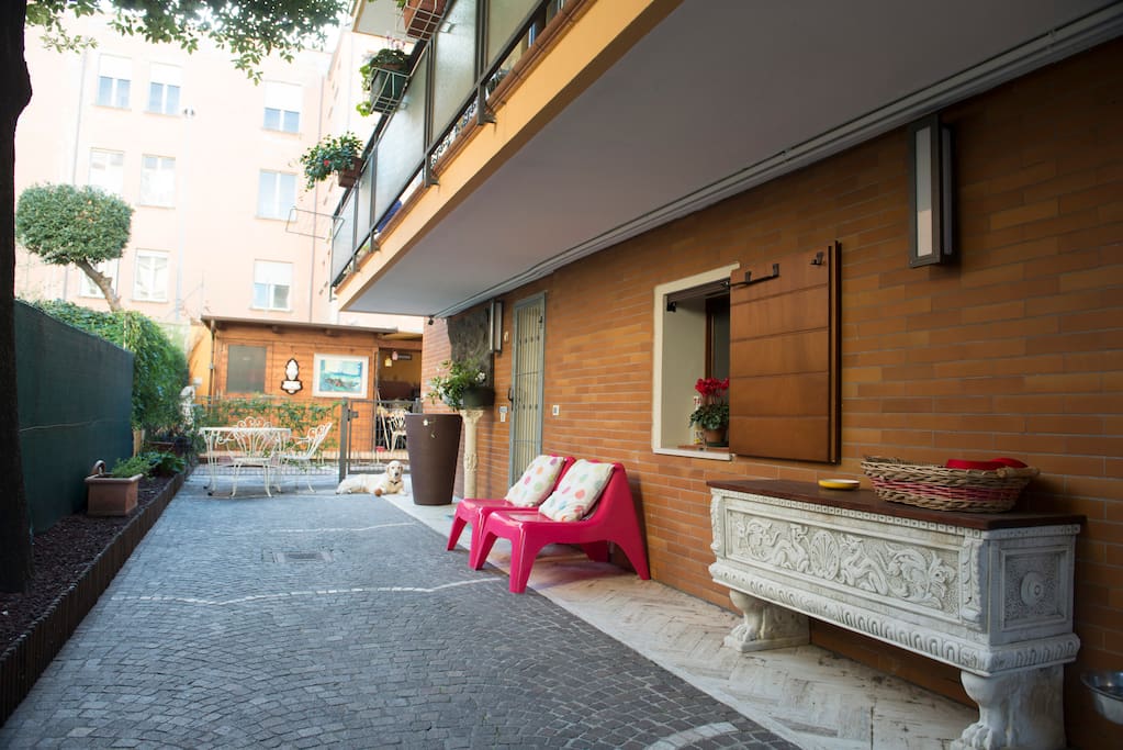 Ingresso esterno B&B Pasqualon