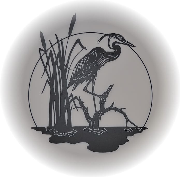 The Heron's Nest in Mitchell, Ontario logo.
