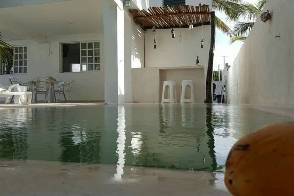 Piscina, bar, atolladero, terraza techada