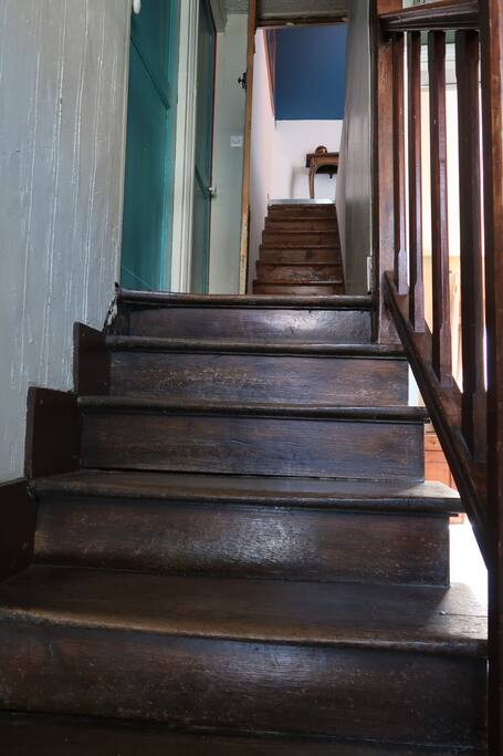 Escalier qui mène à votre suite privée