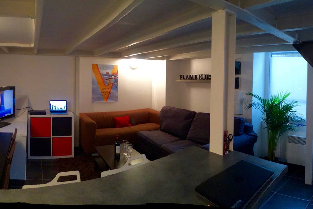 Bar et Salon
Bar and Living room