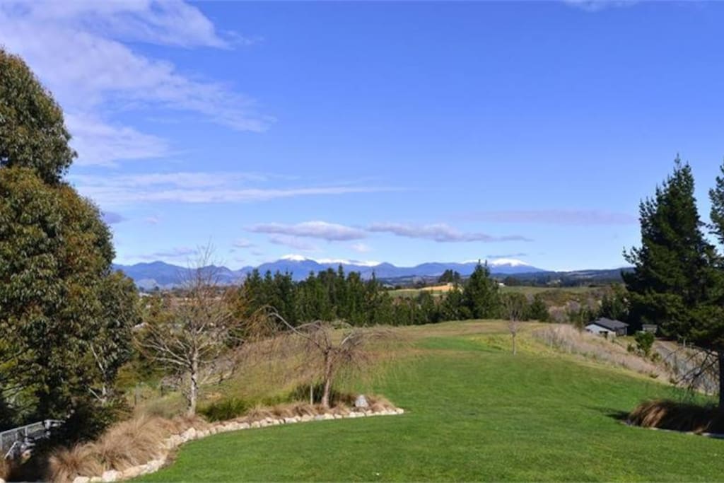 View from the deck