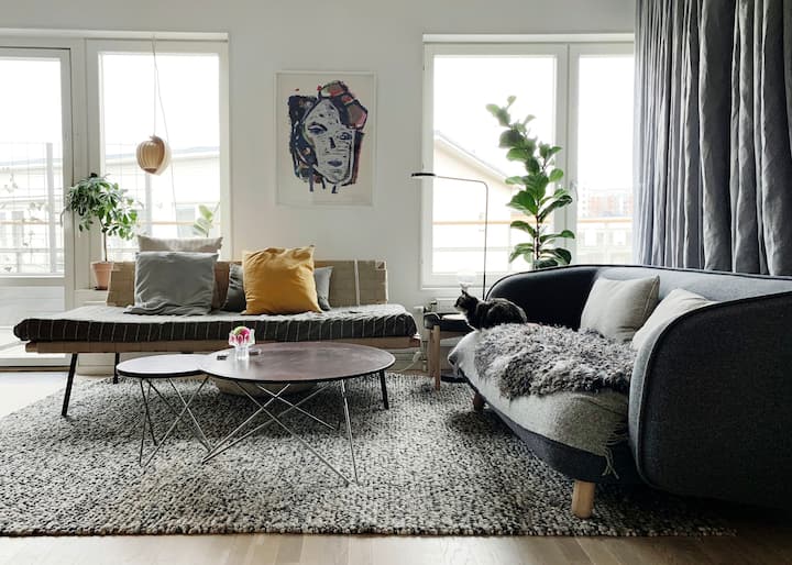 Cozy and fresh near water and Stockholm City