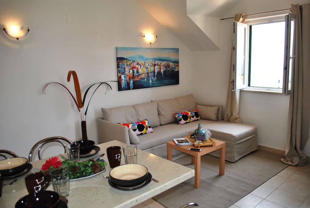 Living and dining area