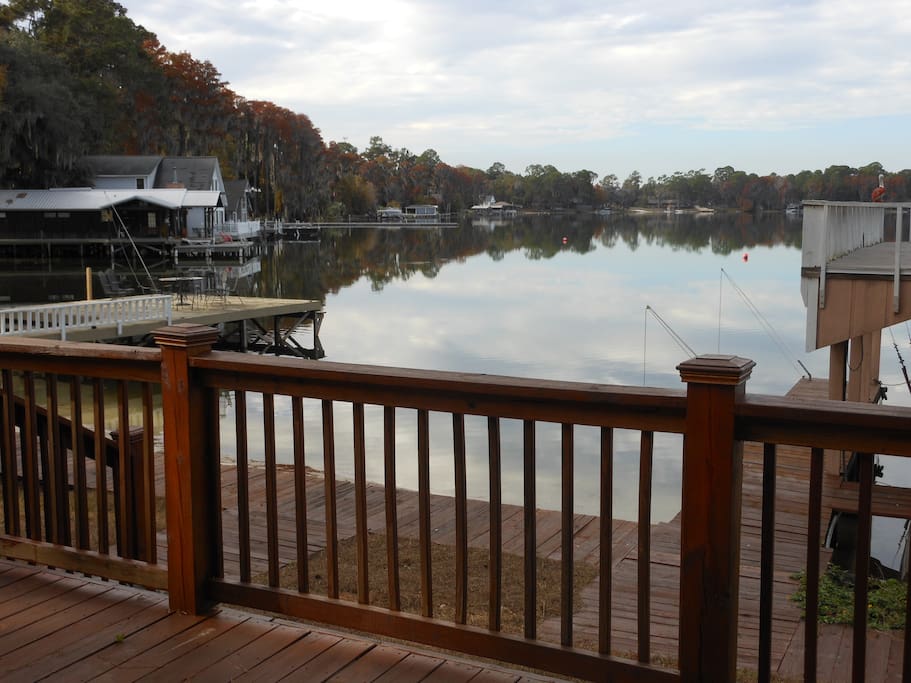View from deck.