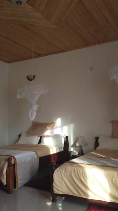 Twin beds