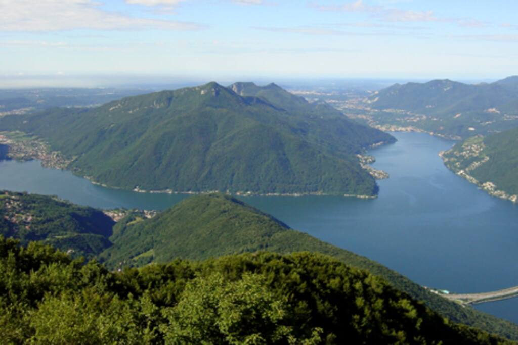 Entspannung und Ausblick: Der Monte San Giorgio, UNESCO Weltnaturerbe