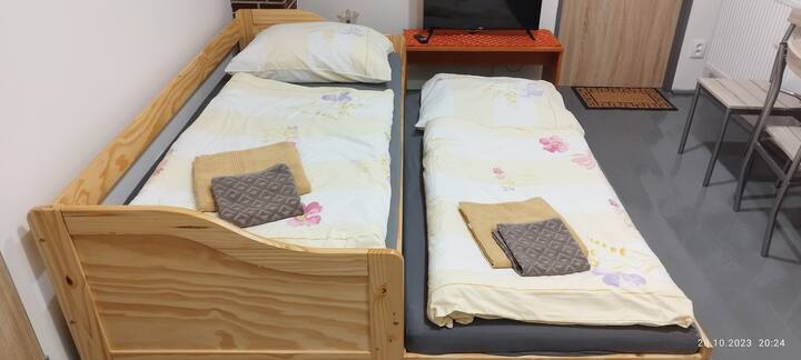 Მისაღები ოთახი გამჭოლი სამზარეულოთი 2x90x200x16 სმ