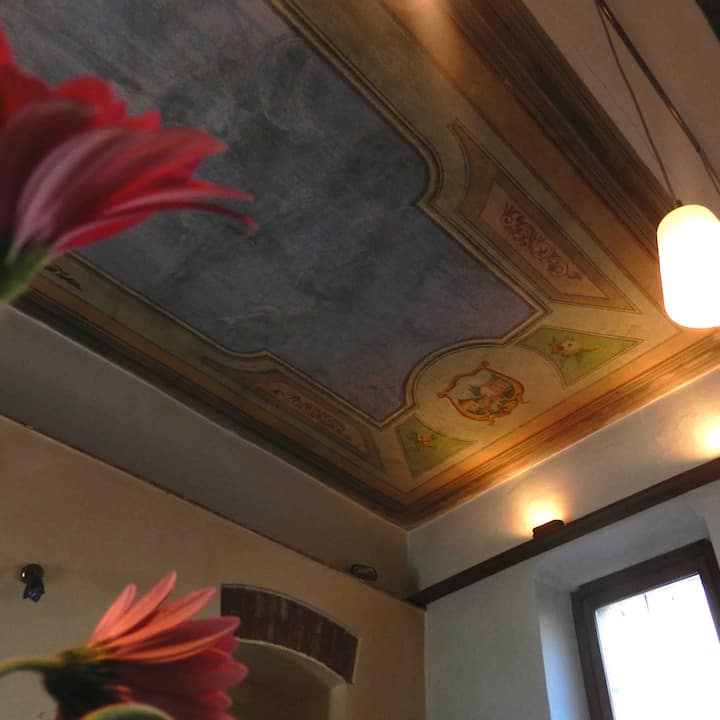 Il Soffitto Affrescato. Sala Colazioni