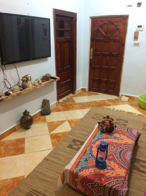 TV and living room