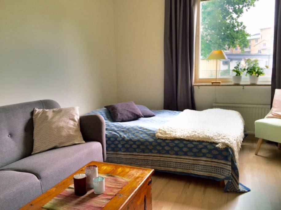 One of the bedrooms