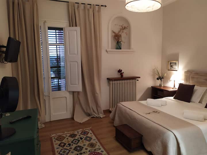 غرفة مزدوجة مع حمام