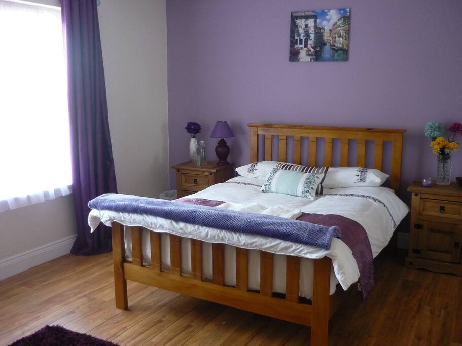 Spacious bedroom