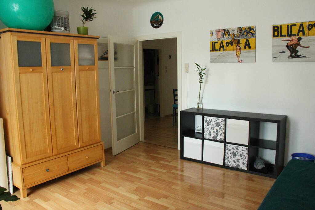 Shelf and cupboard for your own use (living room)