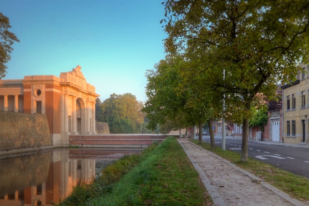 view on Menin Gate