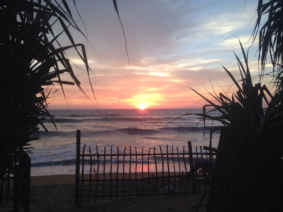 Sunset at Lavila Beach
