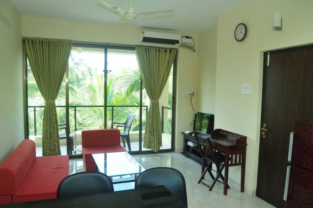 Living Room with Balcony
