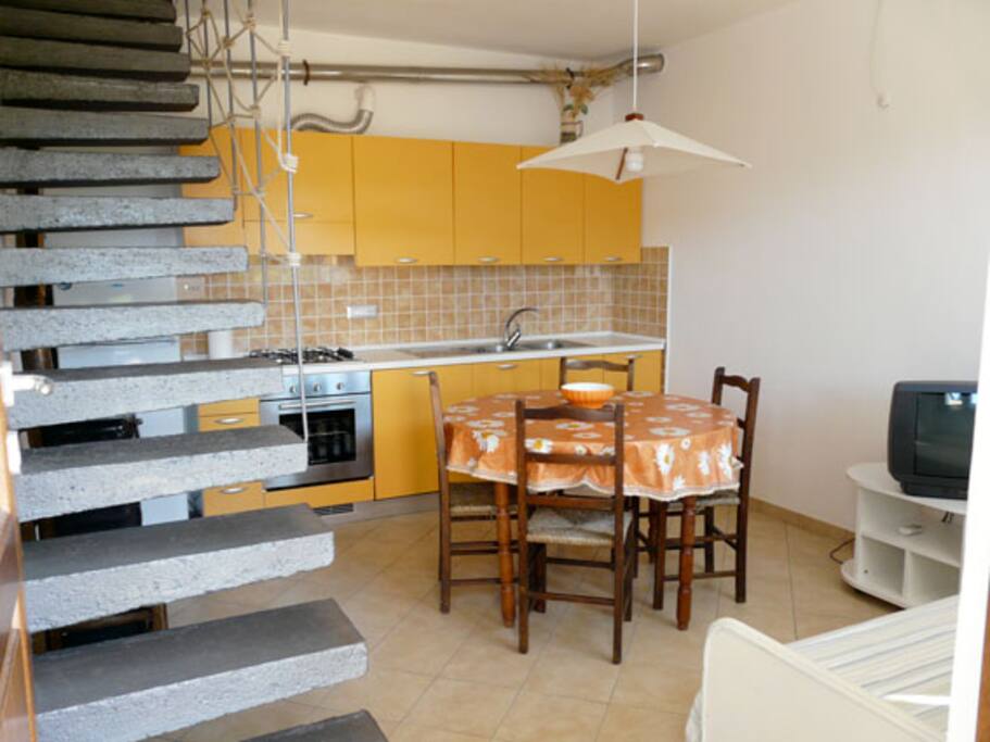 cucina soggiorno